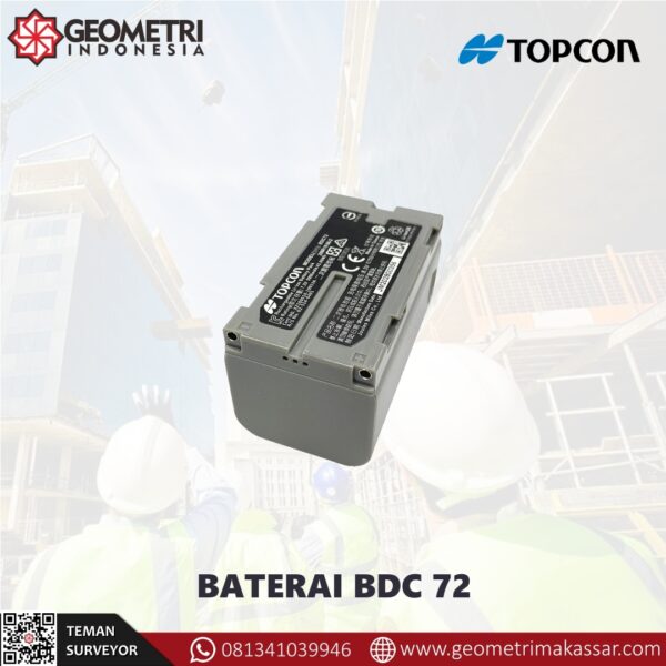 BATERAI TOPCON BDC 72