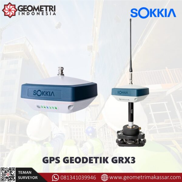 GPS GEODETIK SOKKIA GRX3 BARU 1