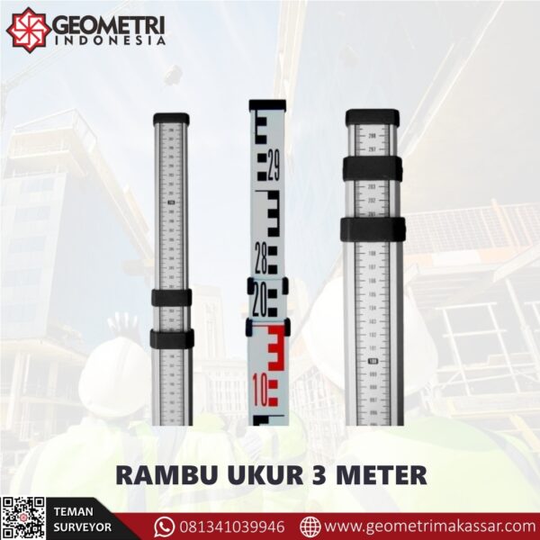 RAMBU UKUR 3 METER